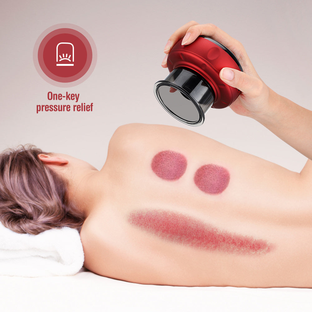 LuxeCups 4-in-1 Electric Cupping Therapy Massager