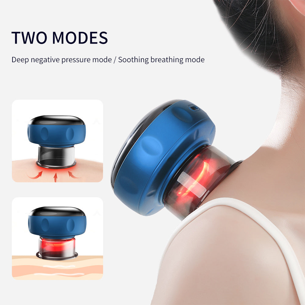 LuxeCups 4-in-1 Electric Cupping Therapy Massager